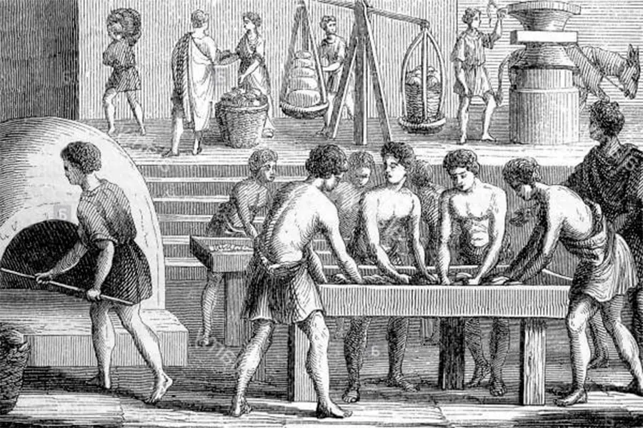 Historia del pan. Grecia y Roma: La expansión del conocimiento panadero