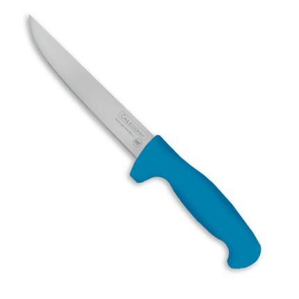 Cuchillo Deshuesador Recto 6" Color Azul (12 pzas)