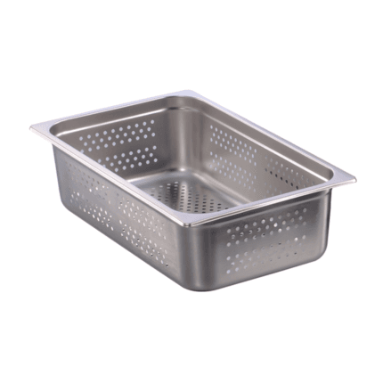 Inserto de Acero Inoxidable Perforado Tamaño Entero, Altura 6"